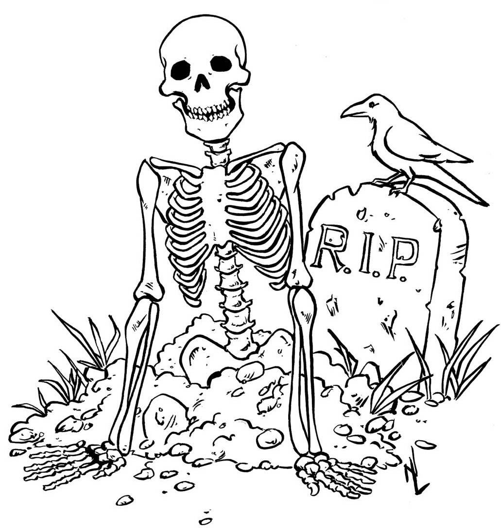 Spooky Halloween Coloring Pages 8